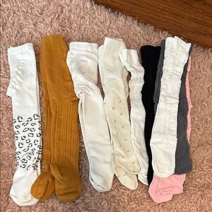 Lot of Toddler Tights
